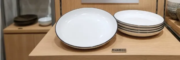 10” Japanese plates